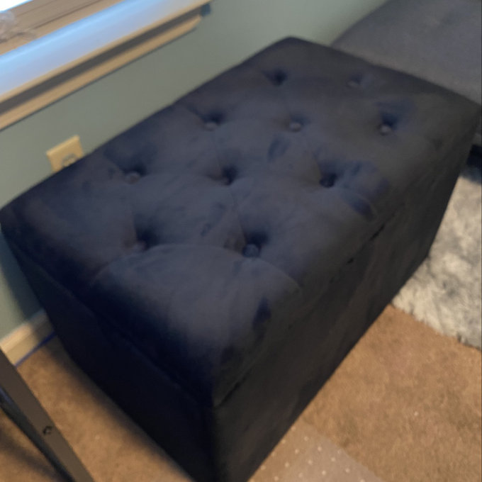 Zipcode Design™ Hamman Upholstered Flip Top Storage Bench